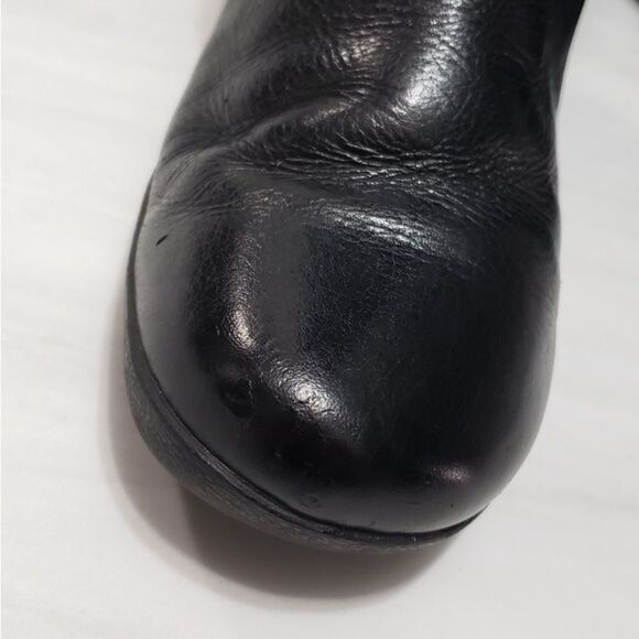 Hush Puppies Black Heeled Boots - Picture 6 of 14